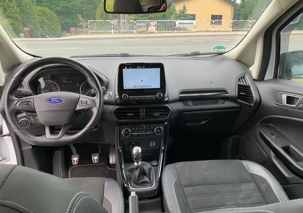 Ford EcoSport cena 62500 przebieg: 64000, rok produkcji 2018 z Dobrzany małe 277